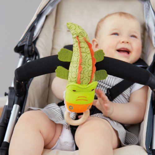 Развивающая игрушка на коляску Крокодил  